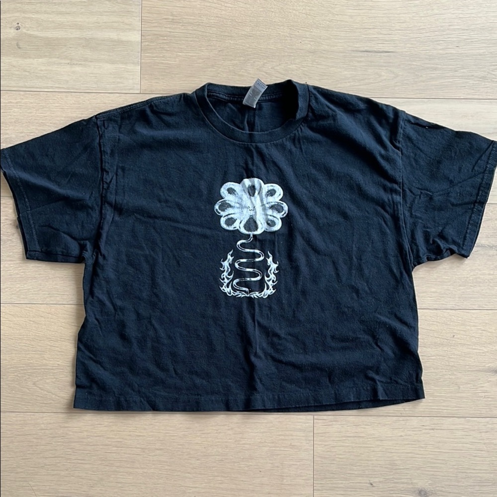 Glow in the Dark Cropped Shirt